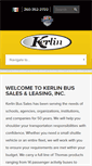 Mobile Screenshot of kerlinbus.com