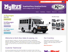 Tablet Screenshot of mybus.kerlinbus.com